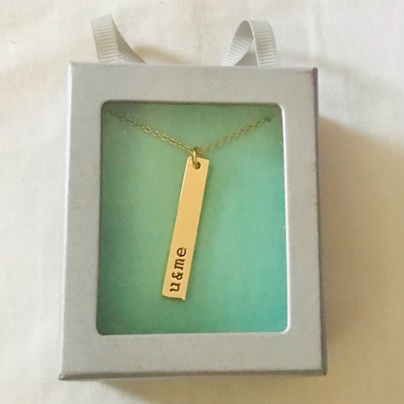 Nordstrom Jewelry - Nordstrom Fine Chain “U & Me” Pendant Necklace